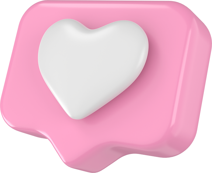 3D like icon. 3D element.